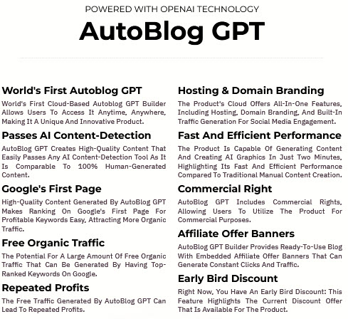 AutoBlog-GPT-Review-Features