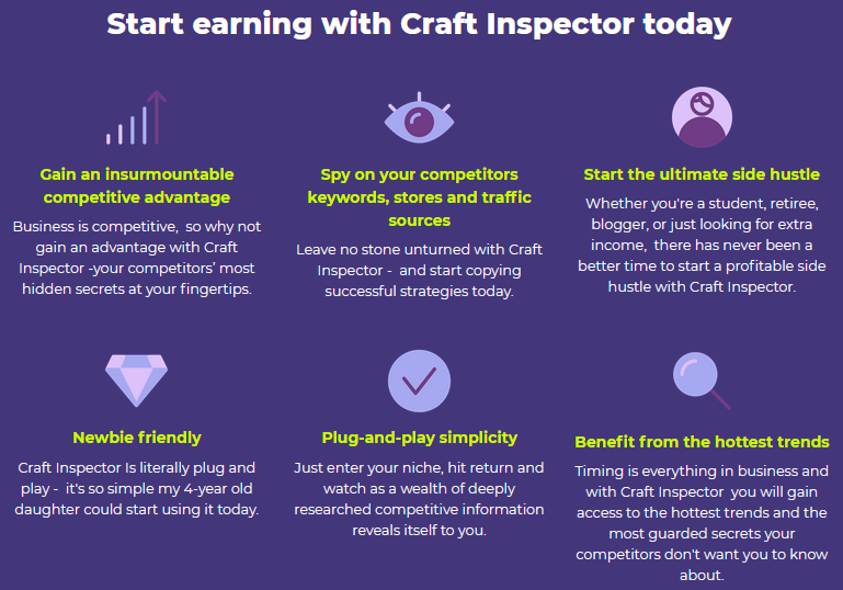 Craft Inspector Learn & Earn