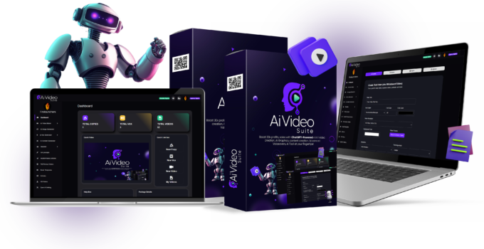 AIVideoSuite Review – Best #1 4-in-1 AI Video Creator comes Turbocharged with Cutting-Edge GPT 4 Technology Fuelling AI Videos & Voiceover Creation, AI Graphic Generation, and Content Creation With a Free Agency License!