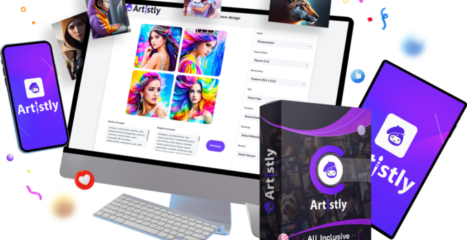 ARTISTLY Review – Best #1 App Produces Stunning Images, Logos & Art With Just A Keyword Using AI For Your Brand, Social Media, or Commercial Projects! Cancel Midjourney, Stable Diffusion, and DALE III subscription.