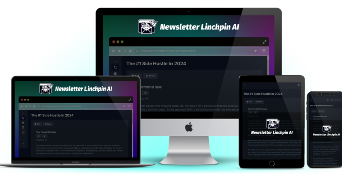 Newsletter Linchpin AI Review – Best #1 NEW Groundbreaking AI App Curates & Automatically Crafts High-Value Newsletters People Eagerly Read. Transform Any Website or YouTube Video into a Newsletter Superior to Anything You Could Write Yourself