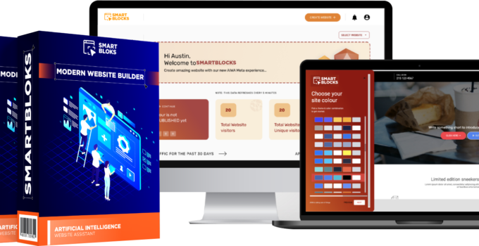 SmartBloks Review – Best #1 START WEBSITE DEVELOPMENT AGENCY DRAG-N-DROP AI-POWERED WEBSITE BUILDER HELPS YOUR CREATE LOCAL BUSINESS & PROFESSIONALS WEBSITES WITH MOBILE APP USING JUST A KEYWORD!