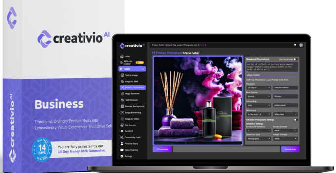 Creativio AI Review – Best #1 AI-Powered Product Photography Sales Boosting App!