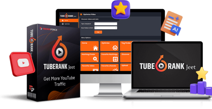 TubeRank Jeet AI Review – Best #1 App That Automates Your YouTube SEO With AI+Community Intelligence. Get Unlimited Organic YouTube Traffic With Rankings That Stick Forever!