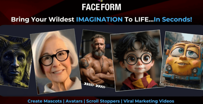 FaceForm Review – Best #1 App Creates Brand Mascots For Businesses, Avatars For Faceless Channels, Fictional Characters For Stories, Scroll Stoppers For Social Media, Marketing Videos For Seasonal Trends!