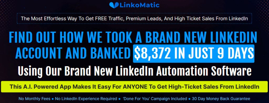 LinkoMatic Review Headline