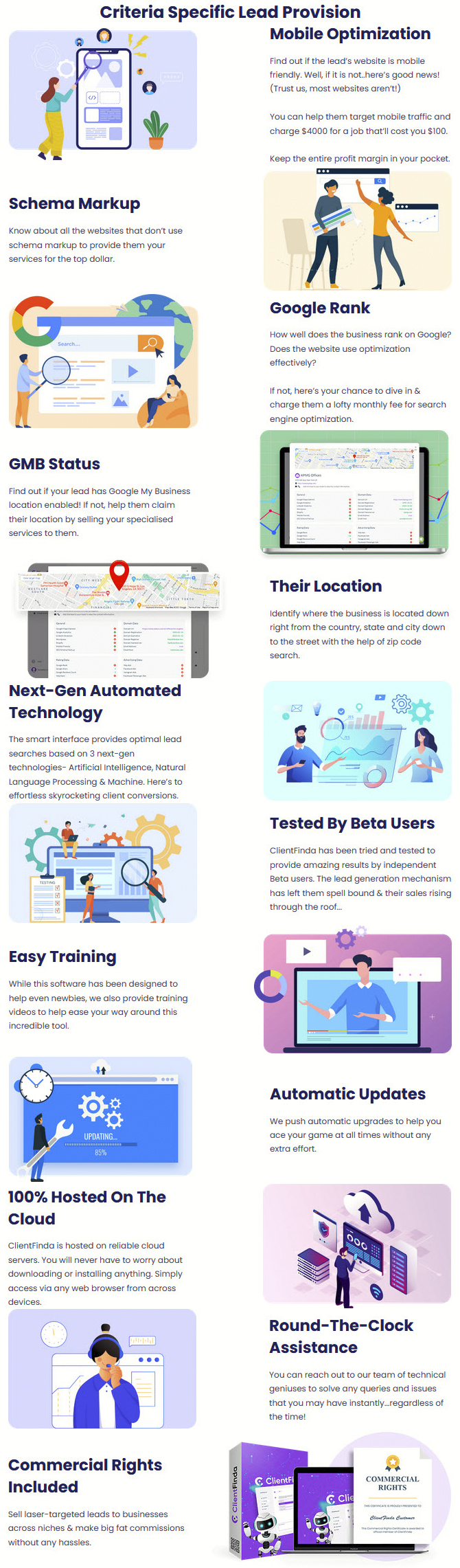 ClientFinder Reloaded Review Features3