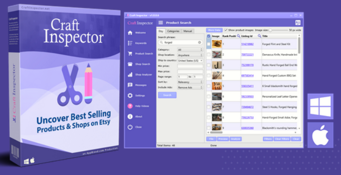 Craft Inspector Review – Best #1 Etsy and e-commerce research software that provides insight and data to Etsy shop owners. Craft Inspector Review – Best #1 Etsy and e-commerce research software that provides insight and data to Etsy shop owners.