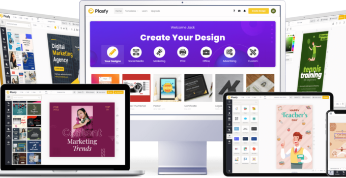 Plasfy Review – Best #1 Most Powerful All-Inclusive Online Design Software!