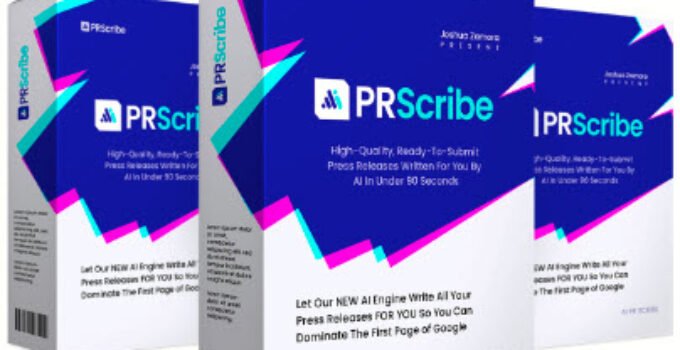 PR Scribe Review – Best #1 Done-For-You AI Press Release Writer (And Distribution Service) Gets You FREE BUYER-Traffic via FAST Page 1 Ranking… PR Scribe Review – Best #1 Done-For-You AI Press Release Writer (And Distribution Service) Gets You FREE BUYER-Traffic via FAST Page 1 Ranking…