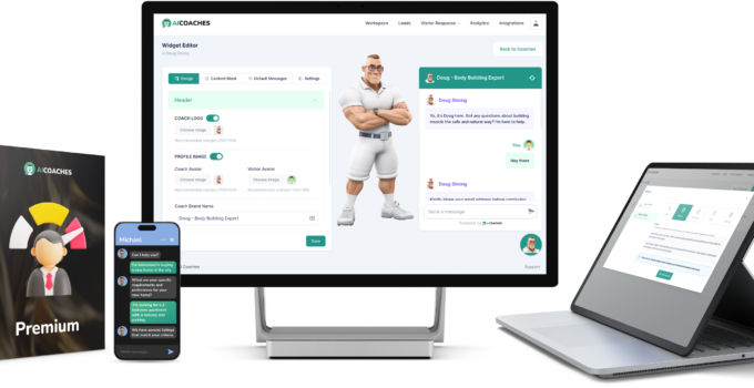 AICoaches Review – Best #1 App Transforms Anyone Into An AI Avatar ChatBot To SkyRocket Productivity, Leads And Sales! AICoaches Review – Best #1 App Transforms Anyone Into An AI Avatar ChatBot To SkyRocket Productivity, Leads And Sales!